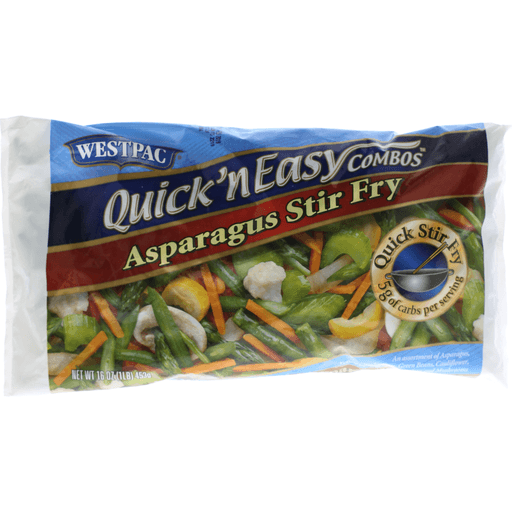 Westpac, Quick 'N Easy Combos, Asparagus Stir Fry