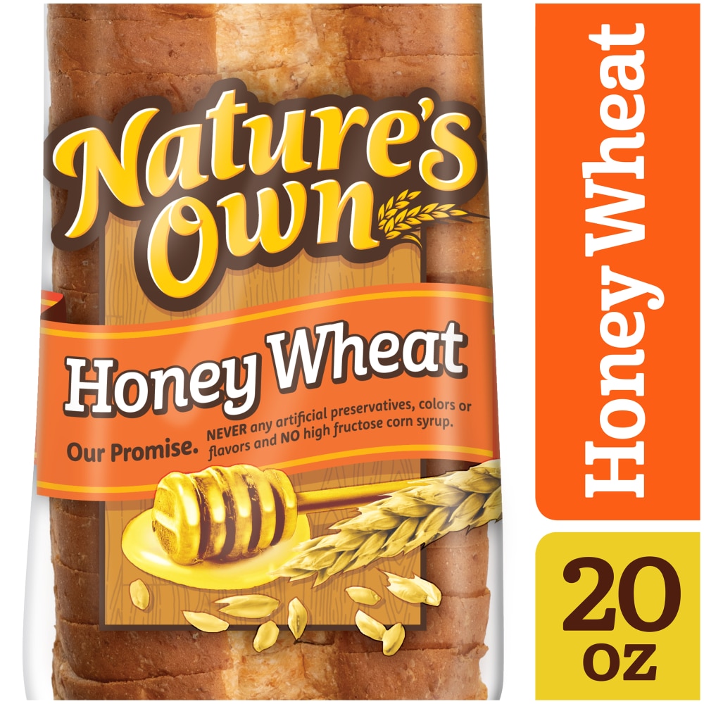 Photo of Nature's Own Honey Wheat Bread - 20oz