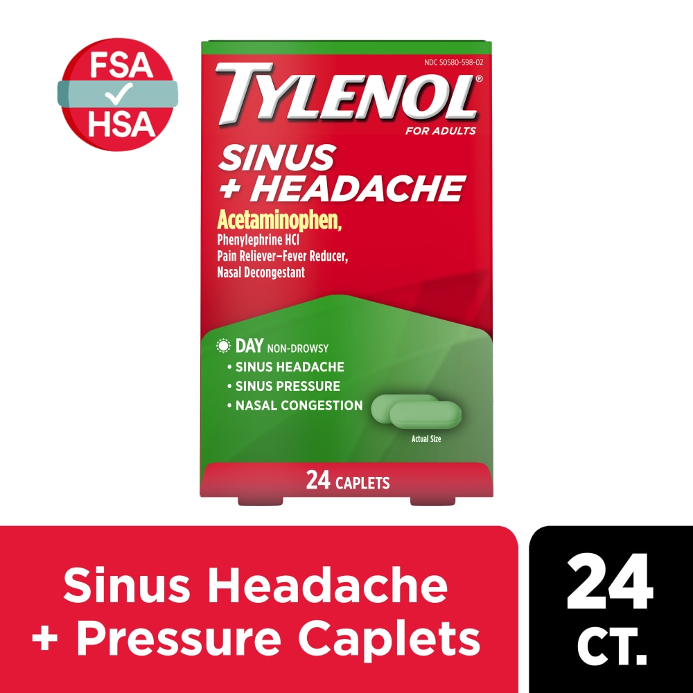 Tylenol - Sinus + Headache Day 24 Caplets