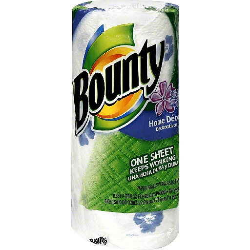 Photo of Bounty Home Decor Paper Towels, Two Ply