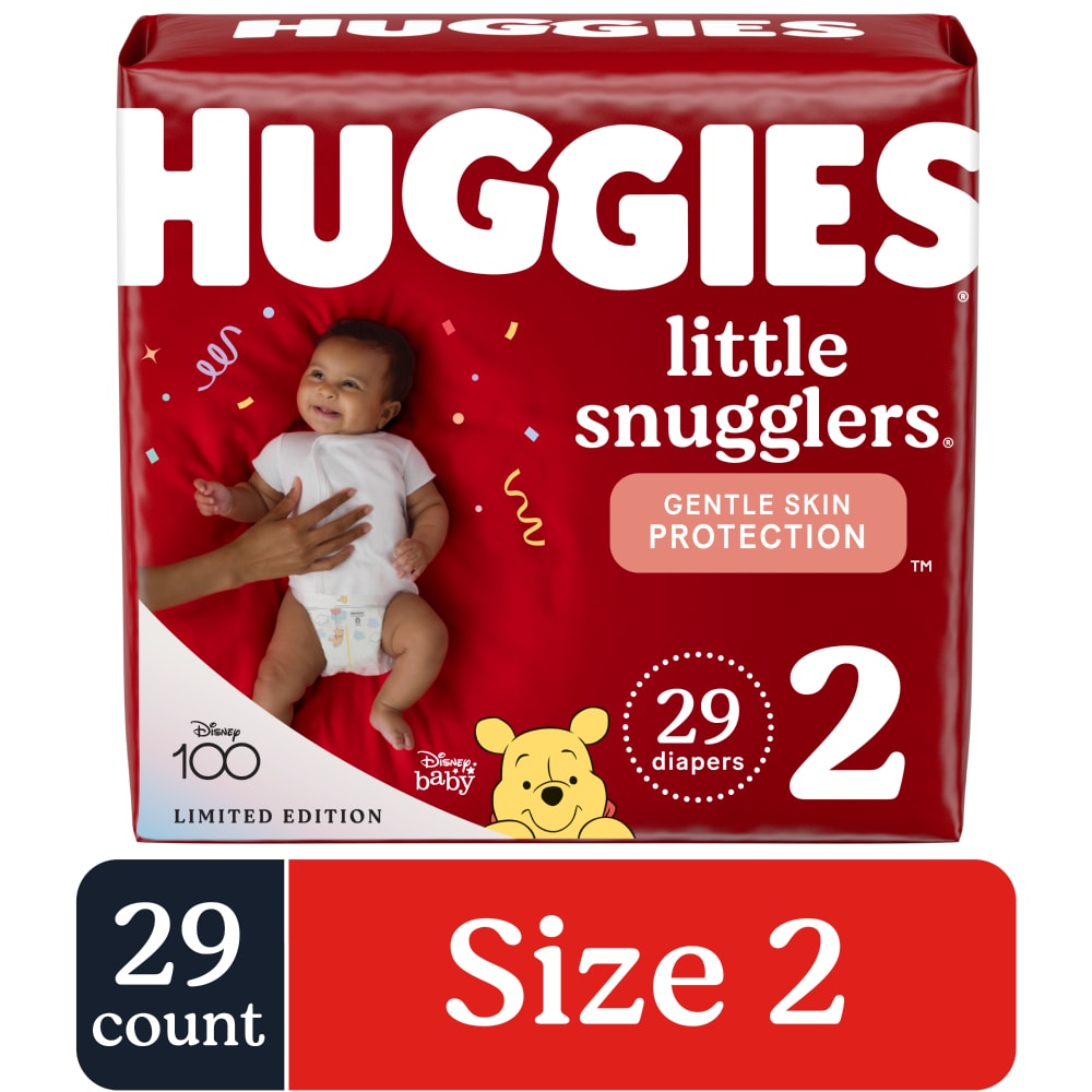 Huggies Diapers - Little Snugglers - Size 2 - 29 Ct