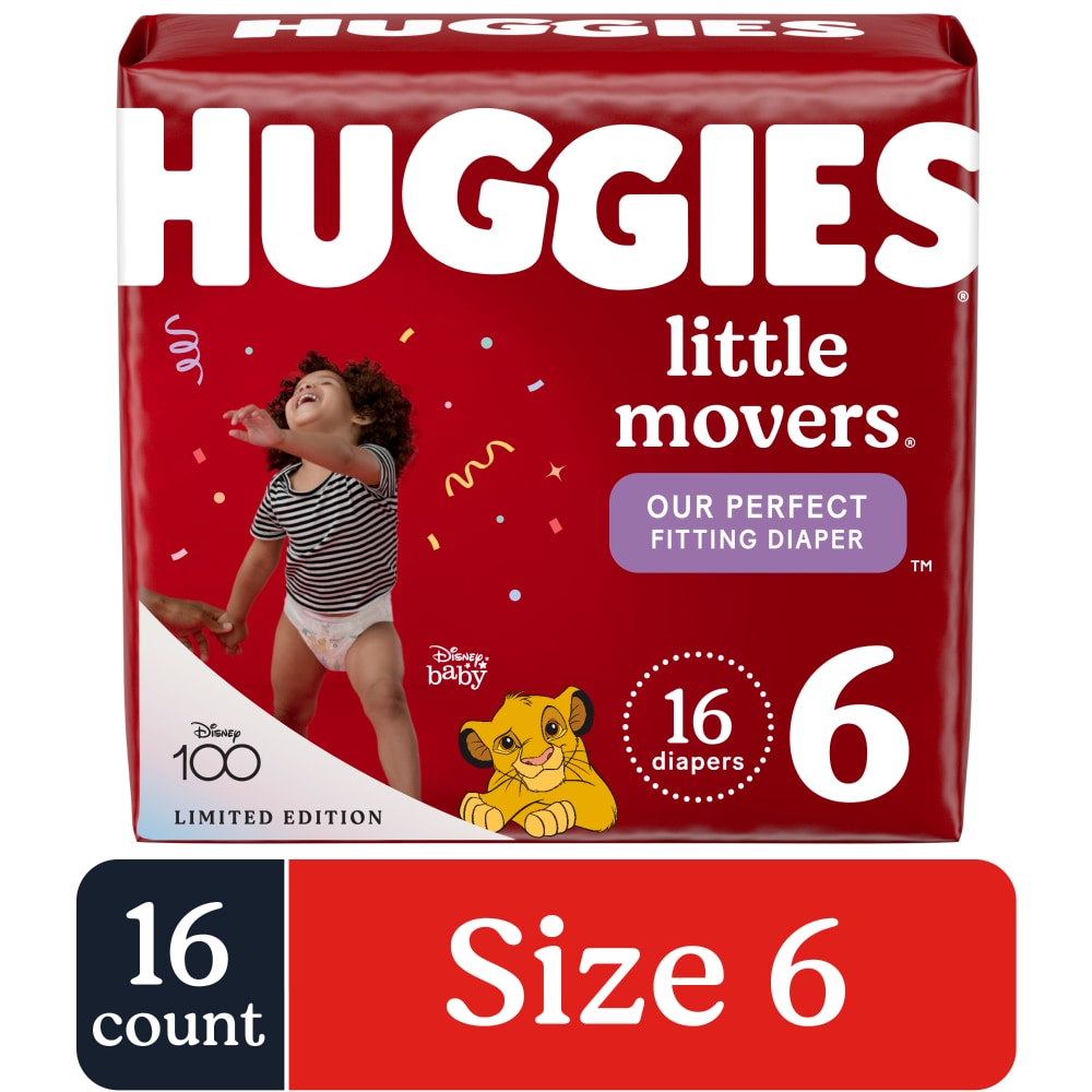 Huggies Diapers - Little Movers - Size 6 - 16 Ct