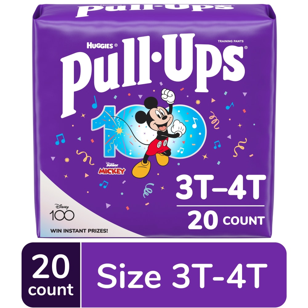 Huggies Diapers - Pull Ups Boys - Size 3T-4T - 20Ct
