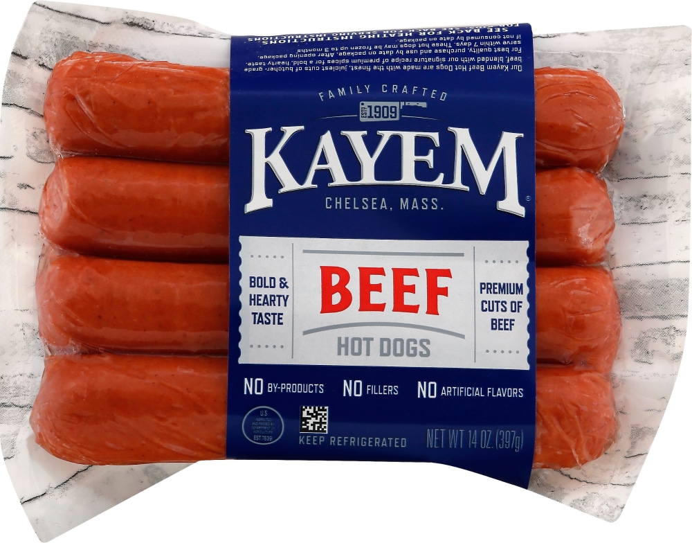 Photo of Kayem Beef Hot Dogs