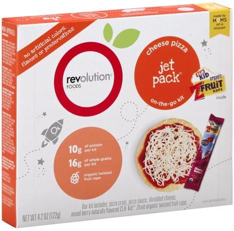 Revolution Foods, Cheese Pizza Kit