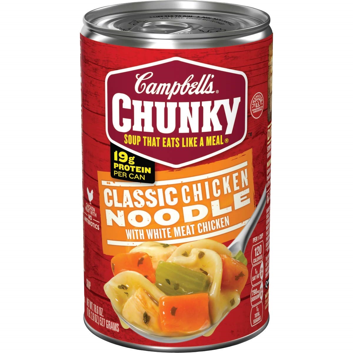 Photo of Campbell's Chunky Classic Chicken Noodle Soup - 18.6oz