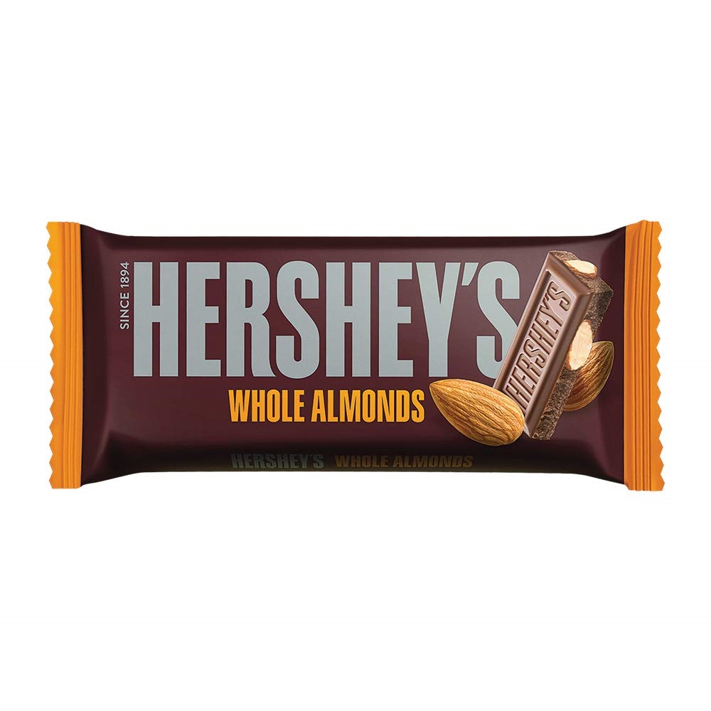 Photo of Hershey's Milk Chocolate With Whole Almonds Candy Bar