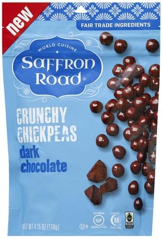 Dark Chocolate Crunchy Chickpeas, Dark Chocolate