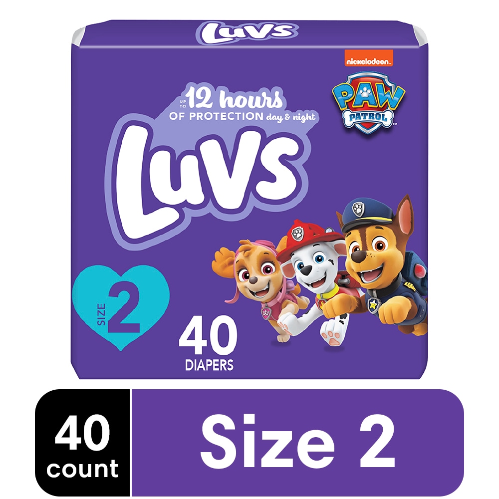 Luvs Diapers - Ultra Leakguards - Size 2 - 40 Ct