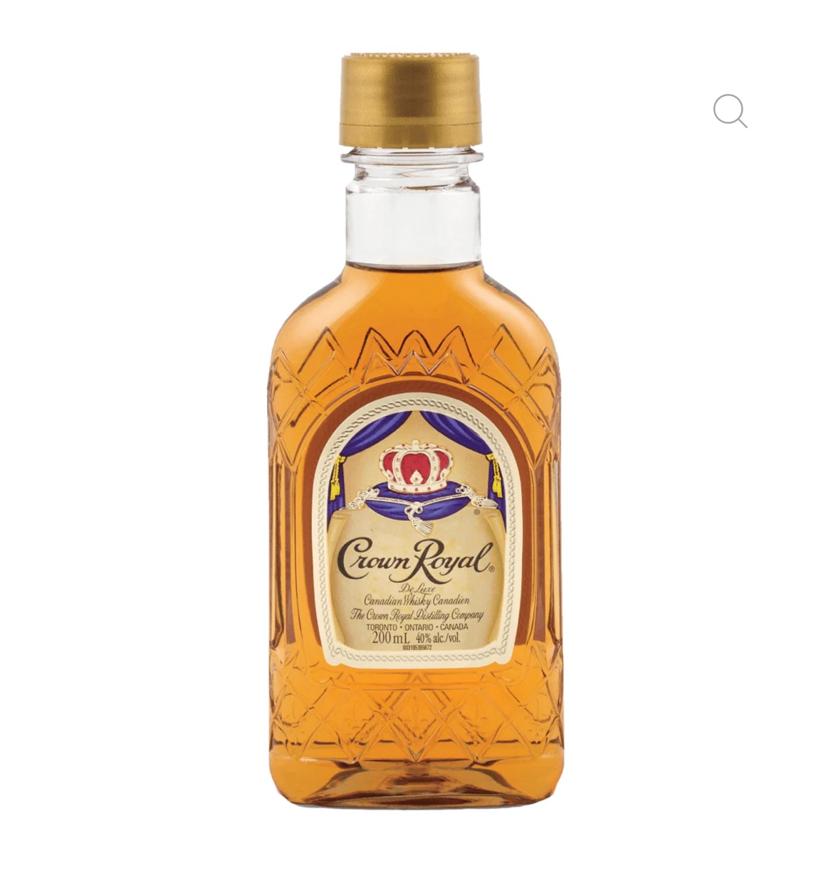 Crown royal 200ml upc 82000003854 go upc