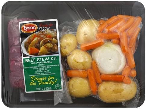 Beef Stew Kit with Vegetables, Vegetables