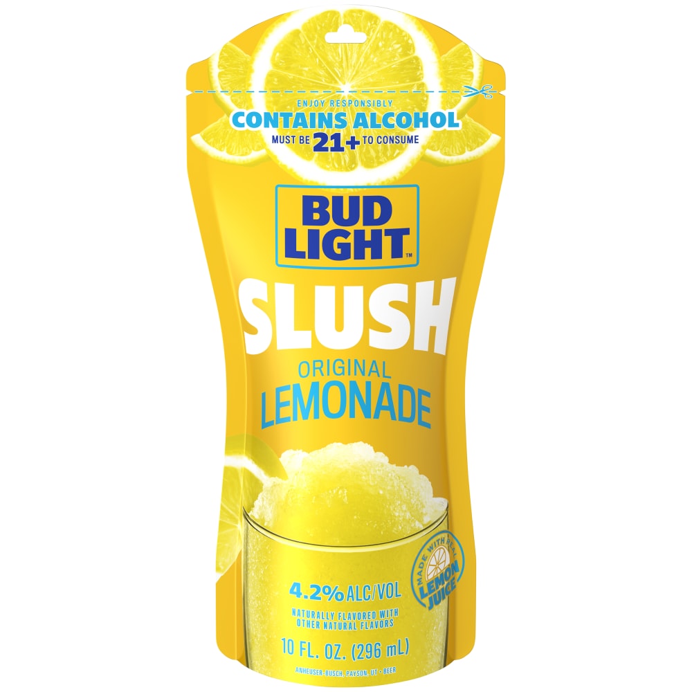 Photo of Bud Light Original Lemonade Slush, 10 Fl. Oz. Pouch