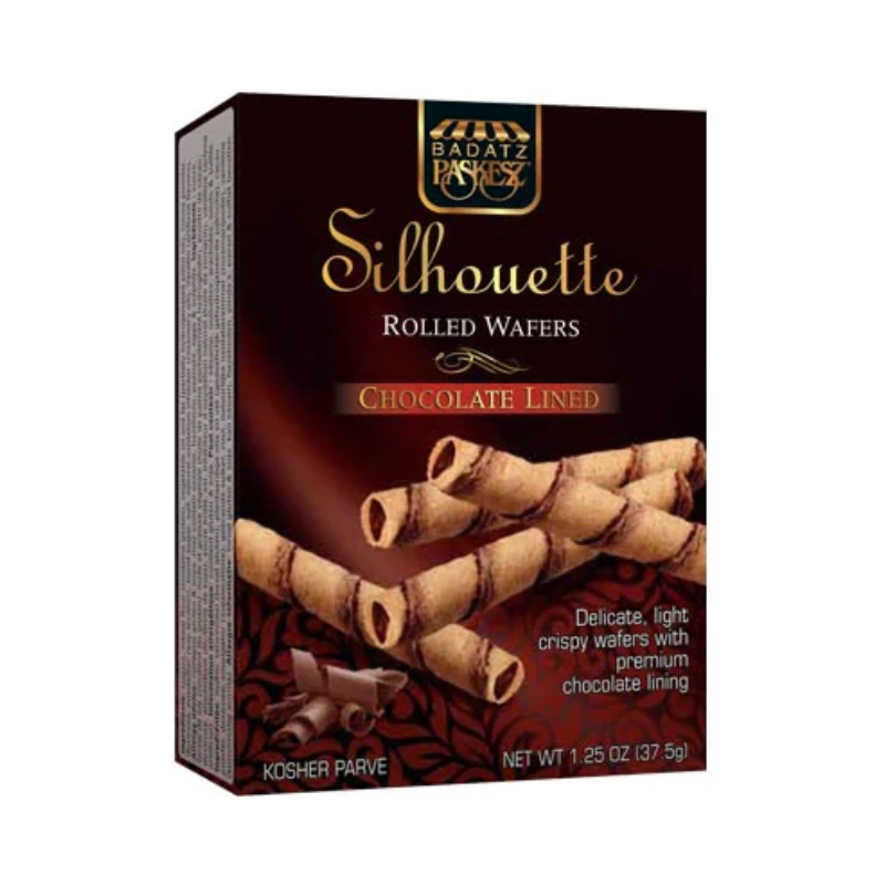 Chocolate Lined Rolled Wafers, Chocolate