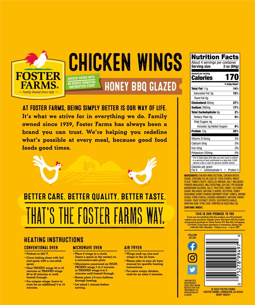 Classic Popcorn Chicken Breast Portions with Rib Meat Fritters, Classic