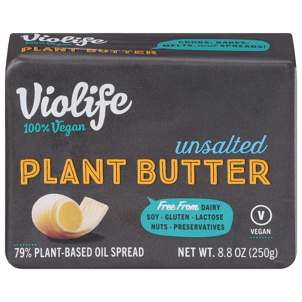 Photo of Violife Plant Butter, Unsalted 8.8 Oz