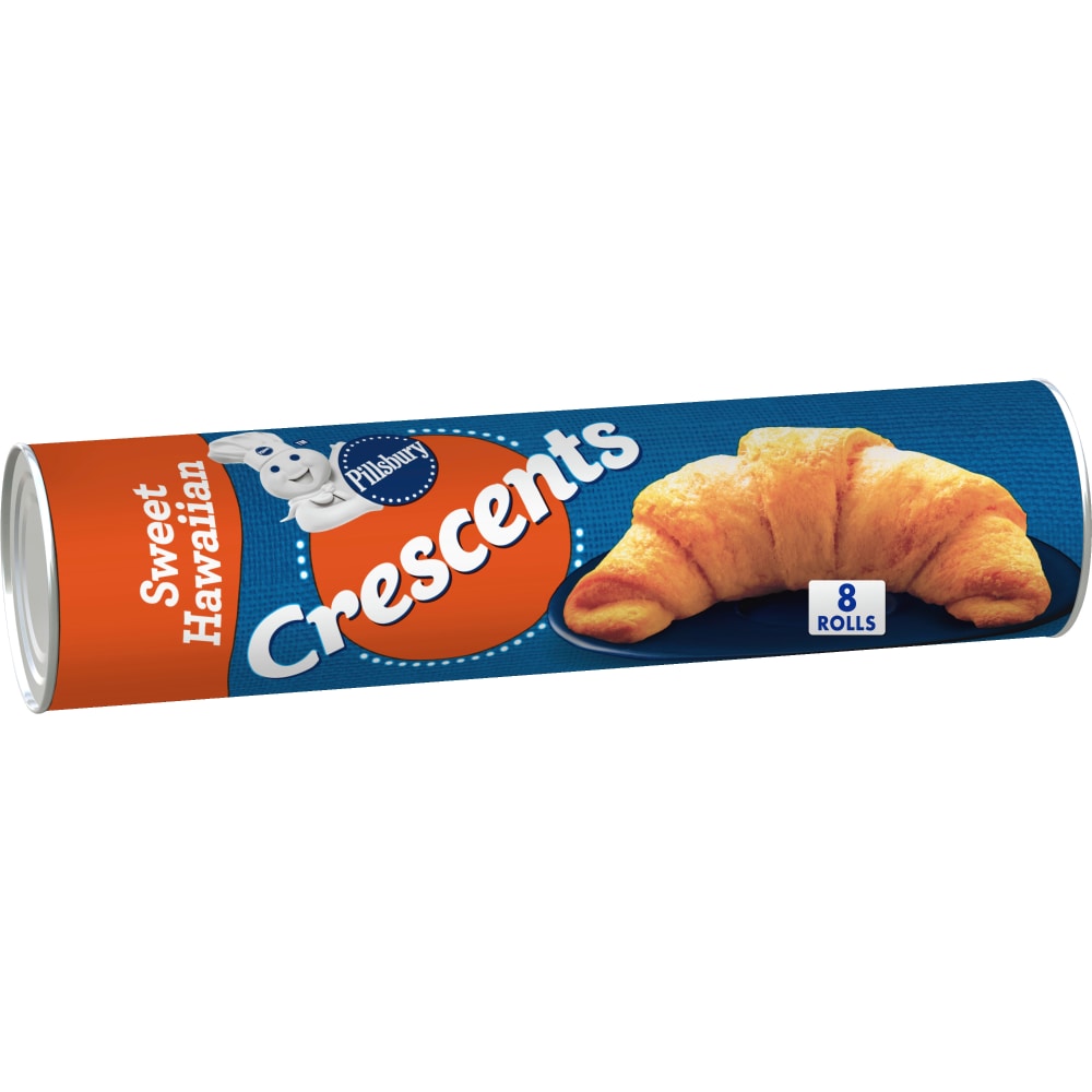 Pillsbury Sweet Hawaiian Crescent Roll Dough 8 Count