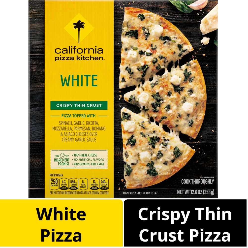 California Pizza Kitchen White Recipe Frozen Crispy Thin Crust