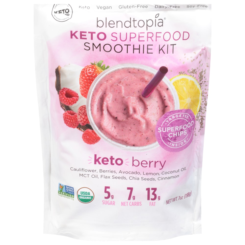 Keto Berry Keto Superfood Smoothie Kit, Keto Berry