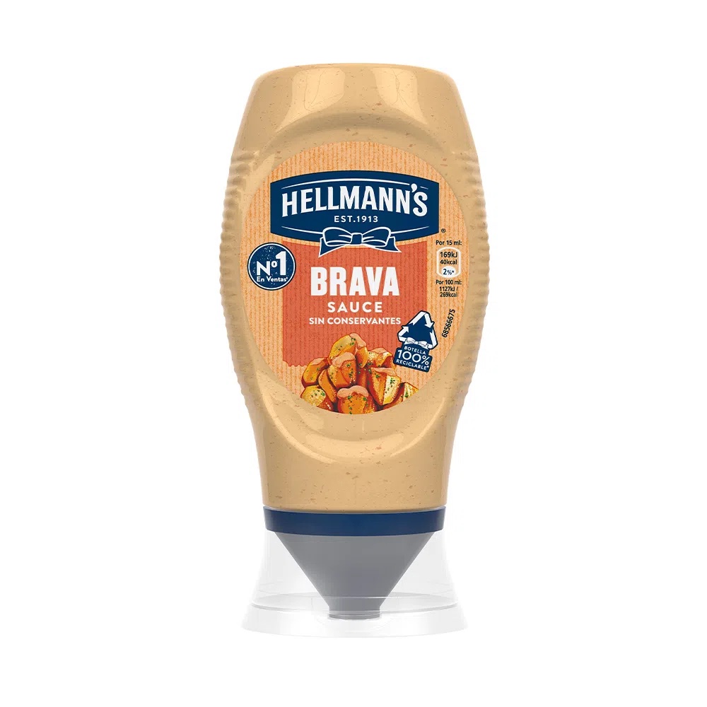 SALSA BRAVA HELLMANN'S 250 ML