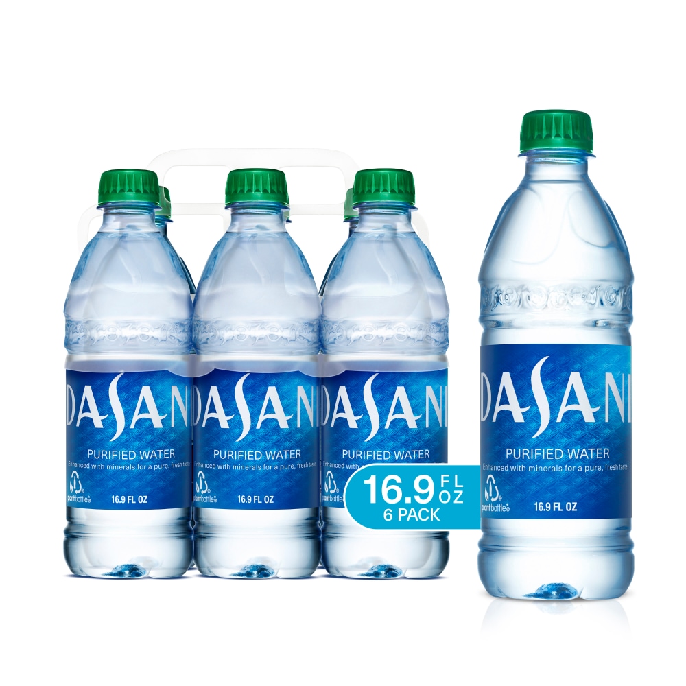 Photo of Dasani Purified Water - 6pk/16.9 Fl Oz Bottles