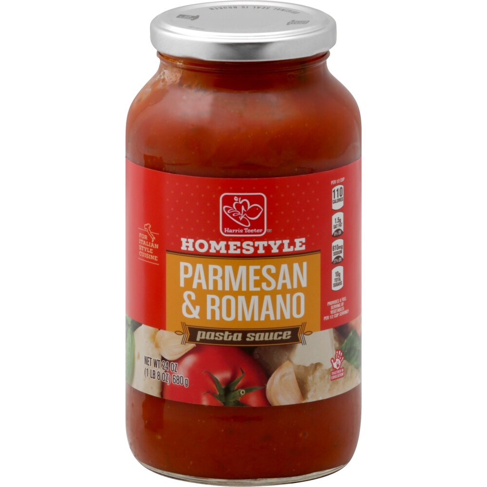 Harris Teeter, Pasta Sauce, Parmesan & Romano