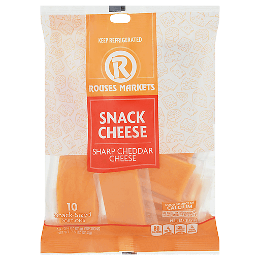 Sharp Cheddar Snack Cheese, Sharp Cheddar
