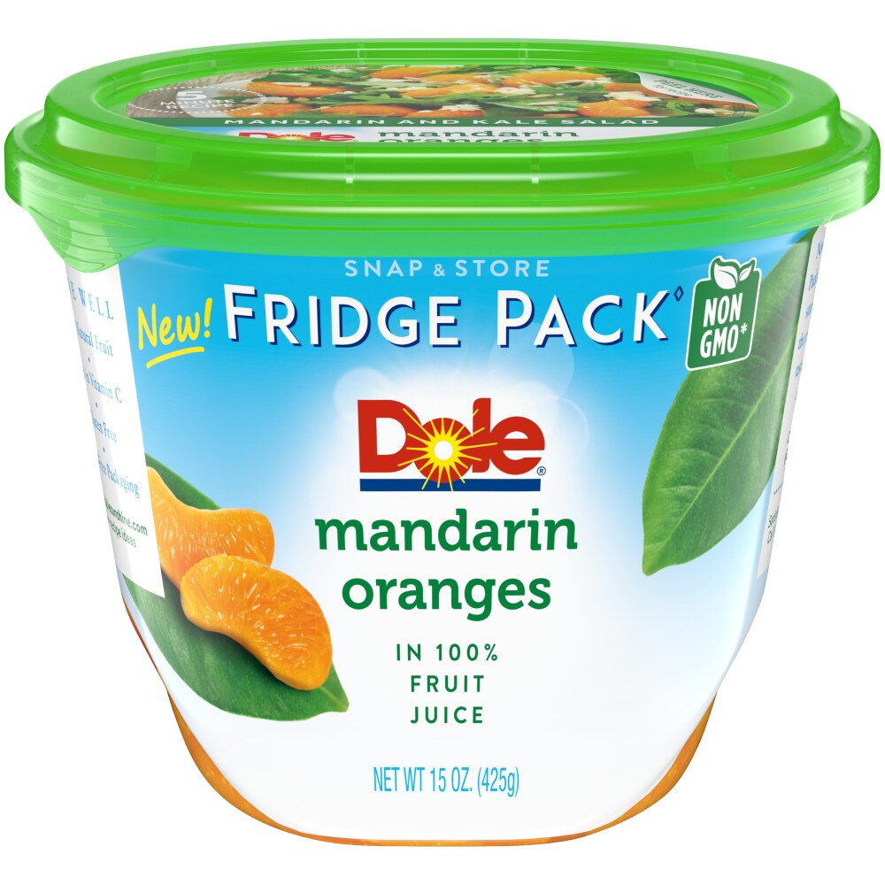 Mandarin Oranges in Fruit Juice Fridge Pack, Mandarin in Fruit Juice