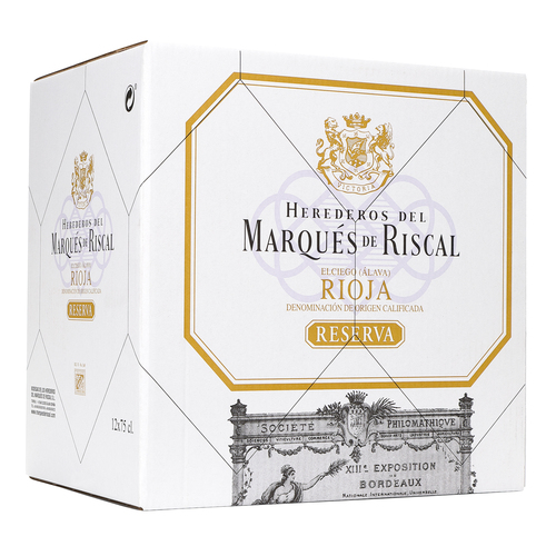 VINO M.RISCAL RVA.TINTO D.O.RIOJA 75 CL