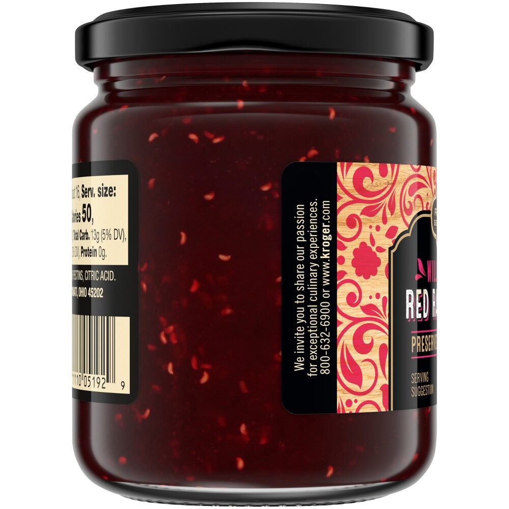 Red Raspberry Willamette Preserves, Red Raspberry
