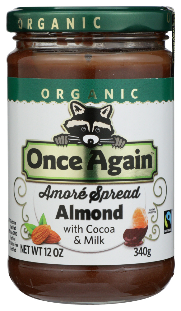 Almond with Cocoa & Milk Amore Spread, Almond with Cocoa & Milk
