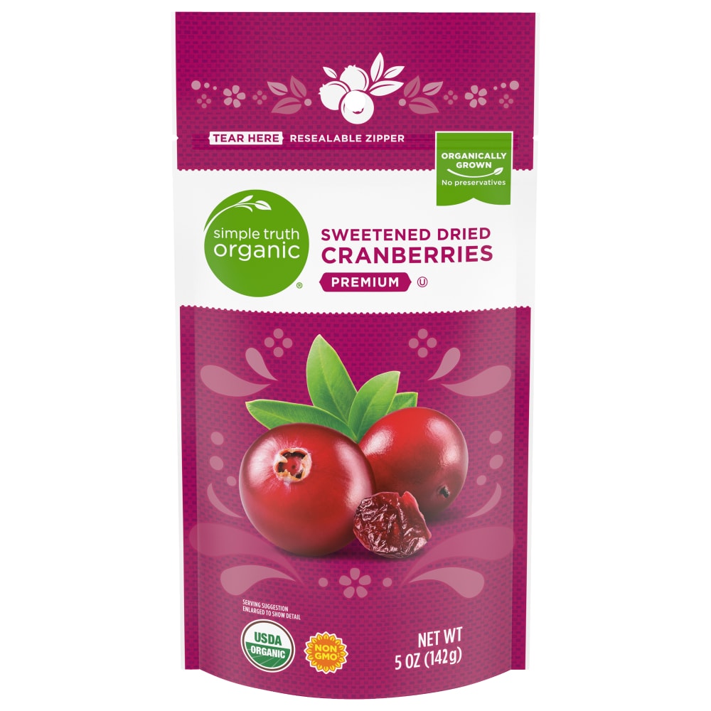 Sweetened Dried Premium Cranberries, Sweetened