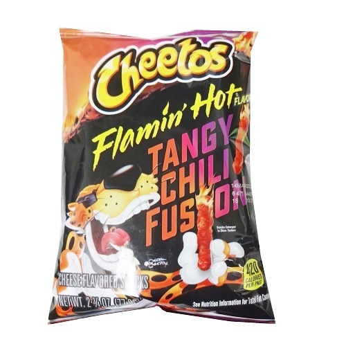 Tangy Schili Fusion Flamin' Hot Cheese Flavored Snacks, Tangy Schili Fusion Flamin' Hot Cheese