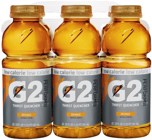 Gatorade G2 Orange Thirst Quencher 20 Fluid Ounce Plastic Bottle