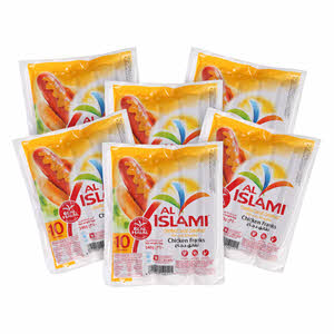 AL ISLAMI CHICKEN FRANKS 340 gm x 4 pcs+ 2 Pcs Free