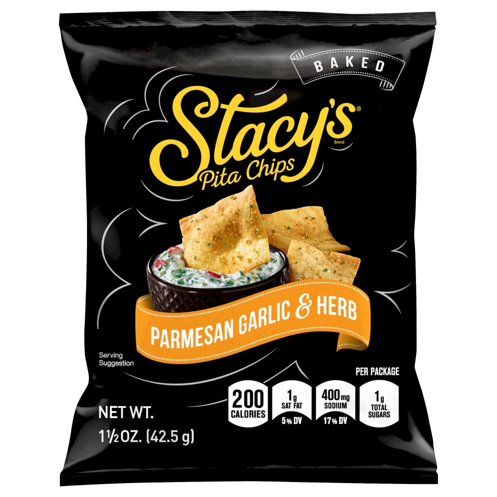 Stacy's Baked, Parmesan Garlic & Herb, Pita Chips