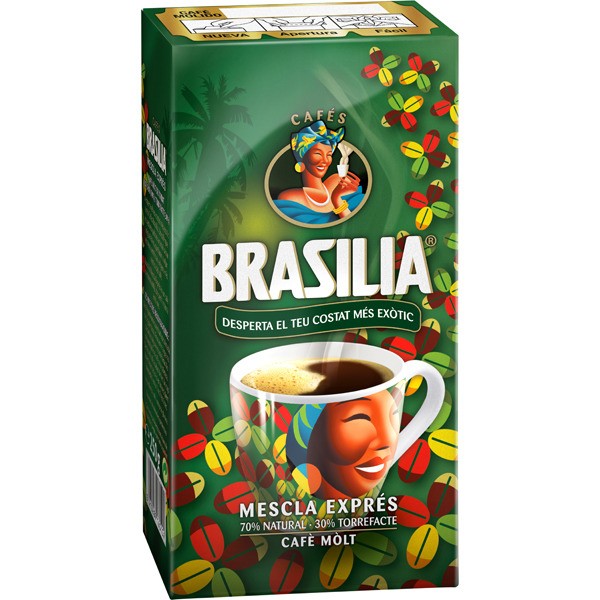 CAFE BRASILIA MOLIDO MEZCLA 250 GR