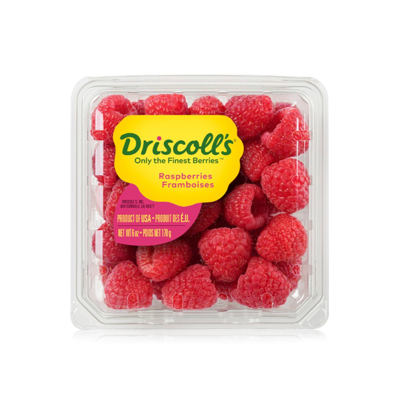 Photo of Driscoll's Fresh Red Raspberries 6.00 Oz
