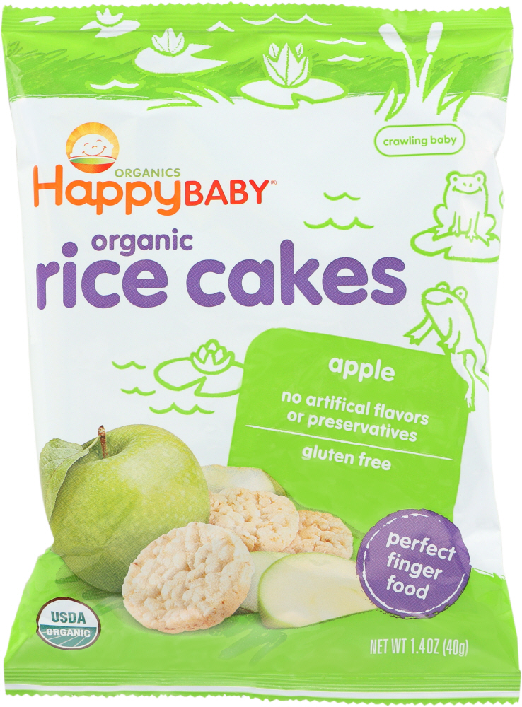 Organic Rice Cakes, Apple