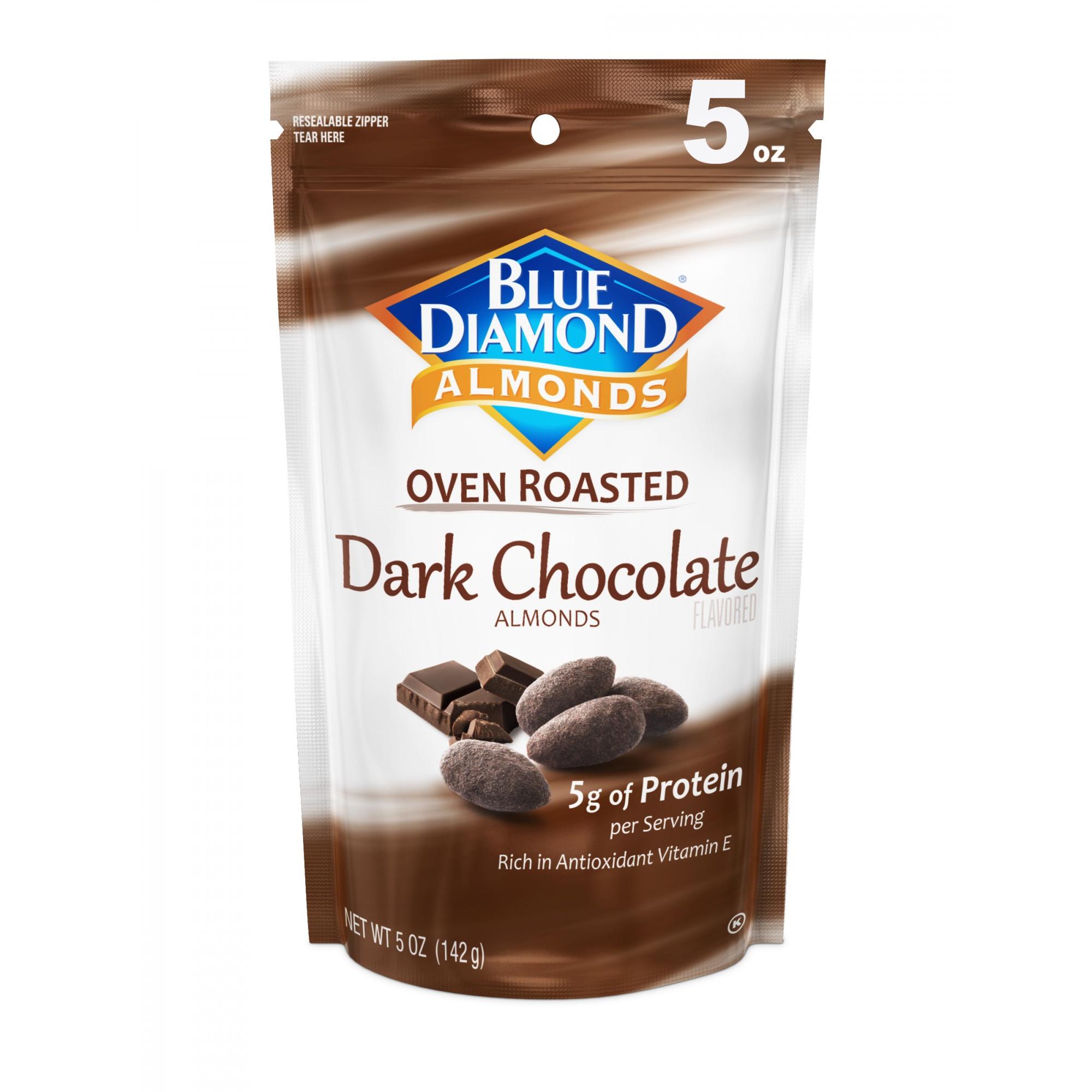 Oven Roasted Almonds, Dark Chocolate