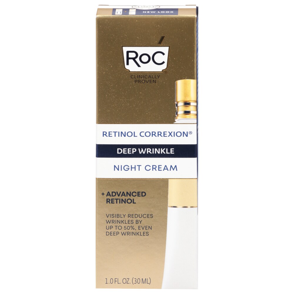 Roc - Retinol Correxion Deep Wrinkle Anti-Aging Night Cream - 1 Fl.Oz