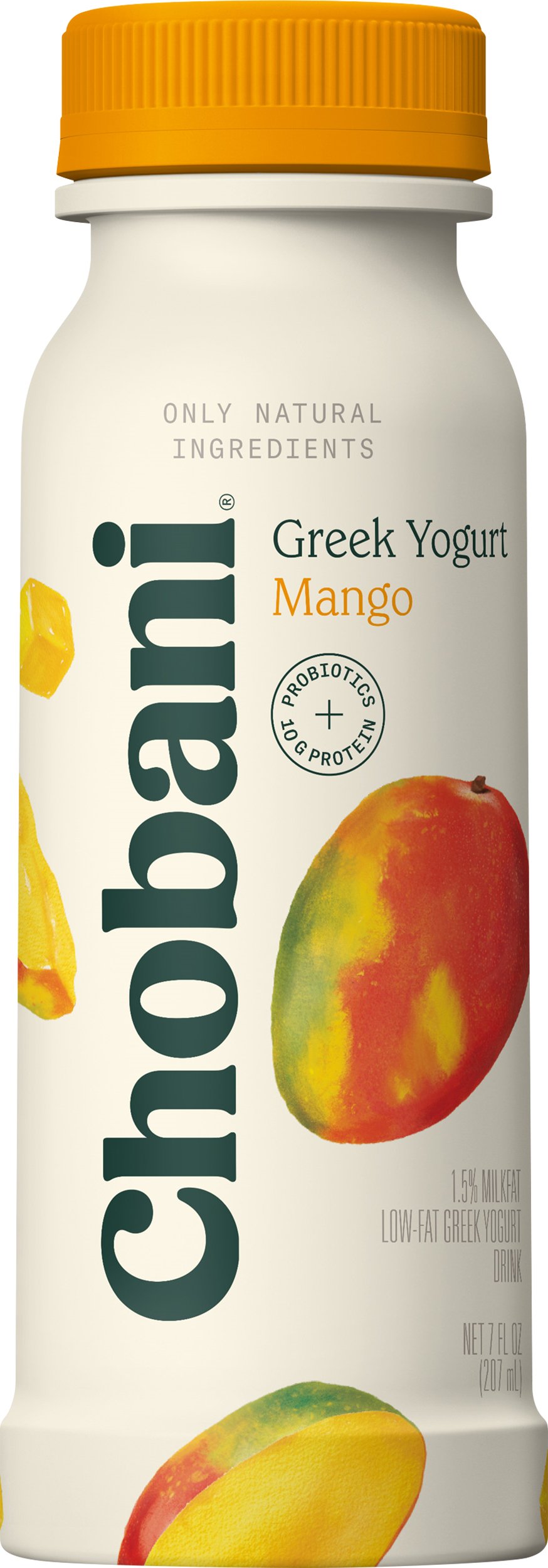 Photo of Chobani Mango Low-Fat Greek Yogurt Drink - 7 Fl Oz