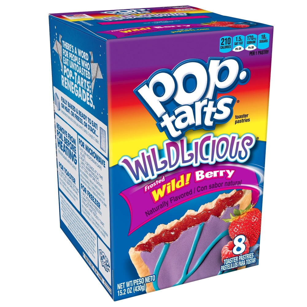 Kellogg'S Pop-Tarts Frosted Wild Berry 15.2Oz