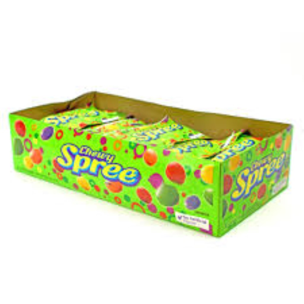 Sunmark SPREE Chewy Candy 24-1.7 Oz. Pouches