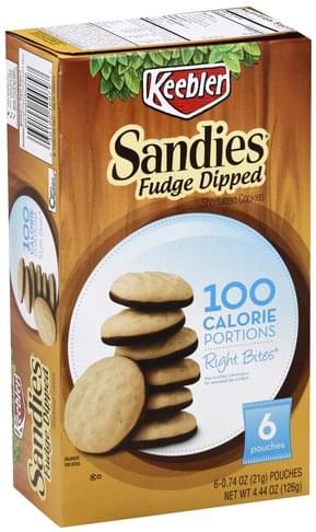 Fugde Dipped Shortbread Cookies