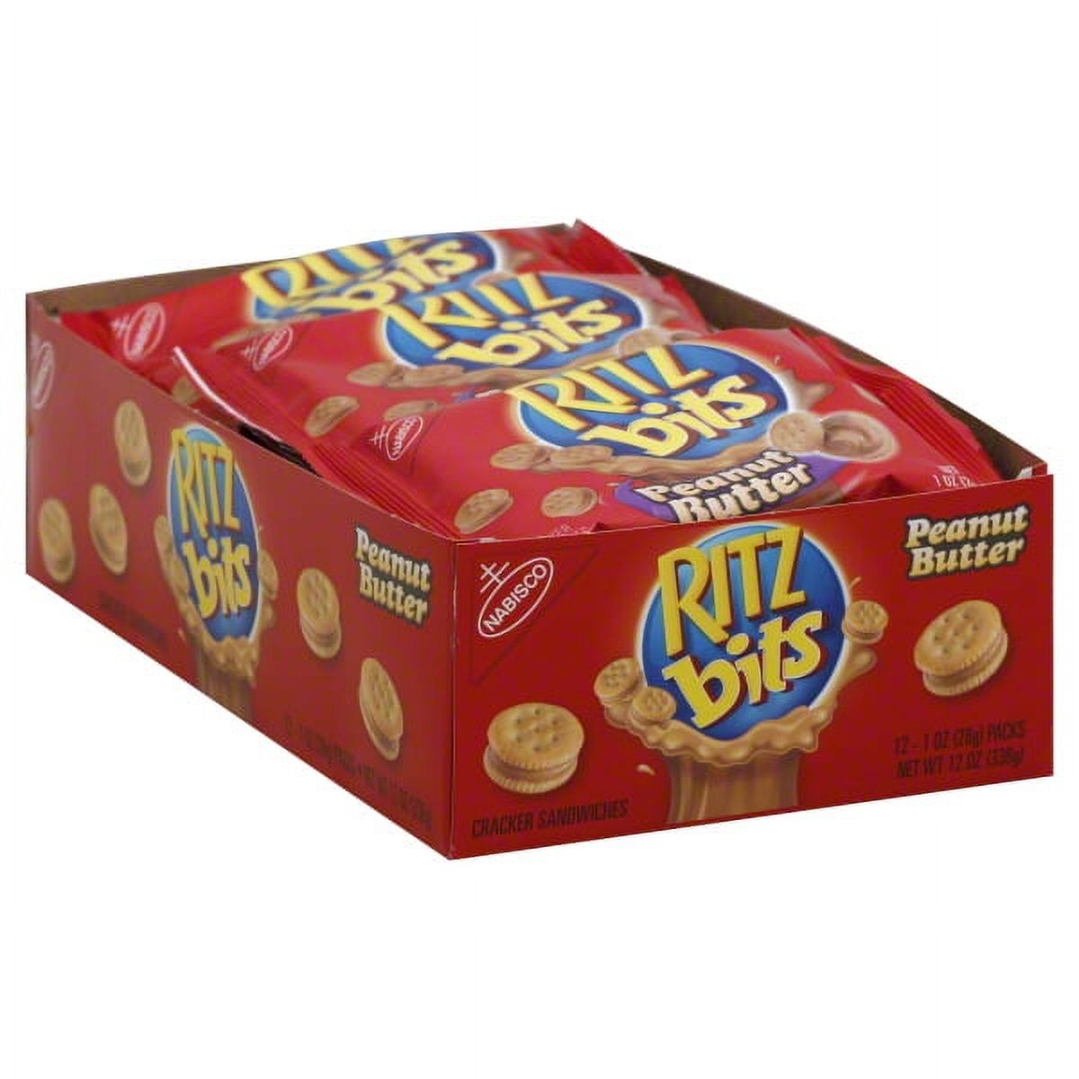 Ritz Bits Peanut Butter Crackers, 1 Ounce