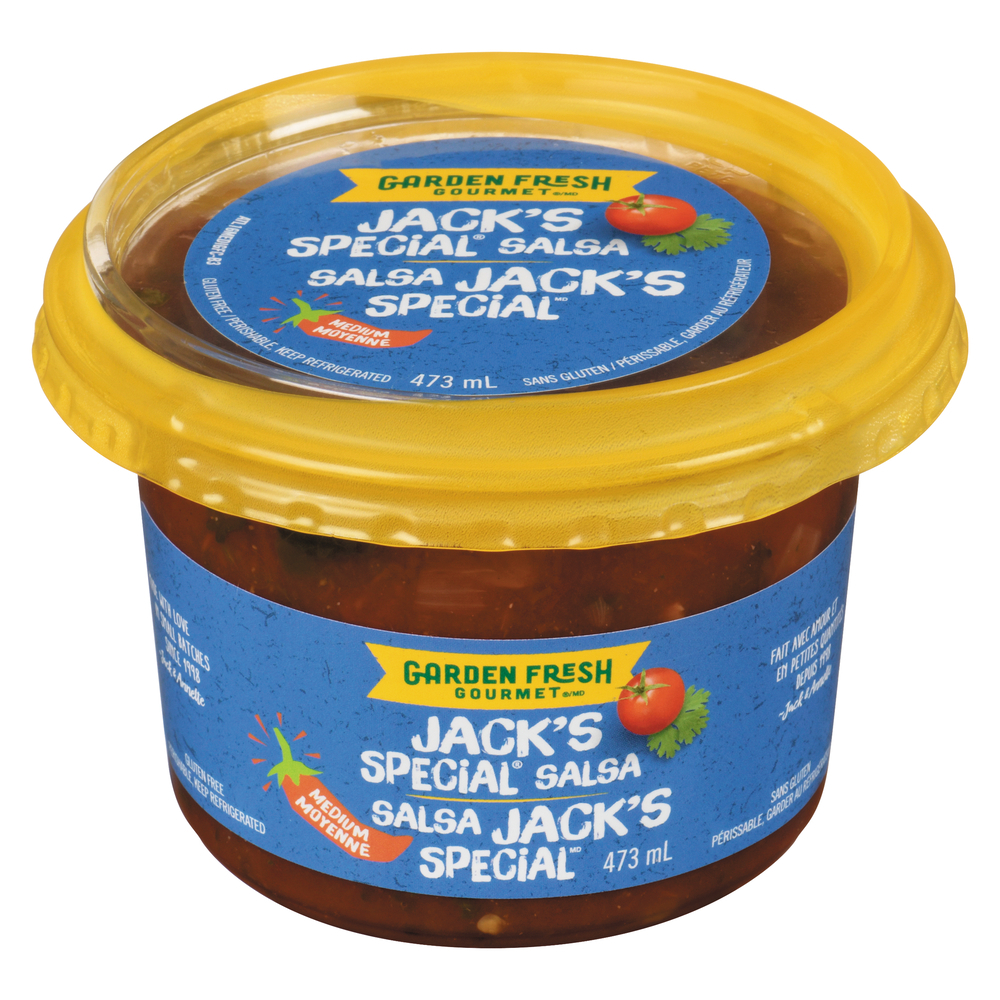 Garden Fresh Gourmet, Jack'S Special Salsa, Medium Hot, Medium Hot