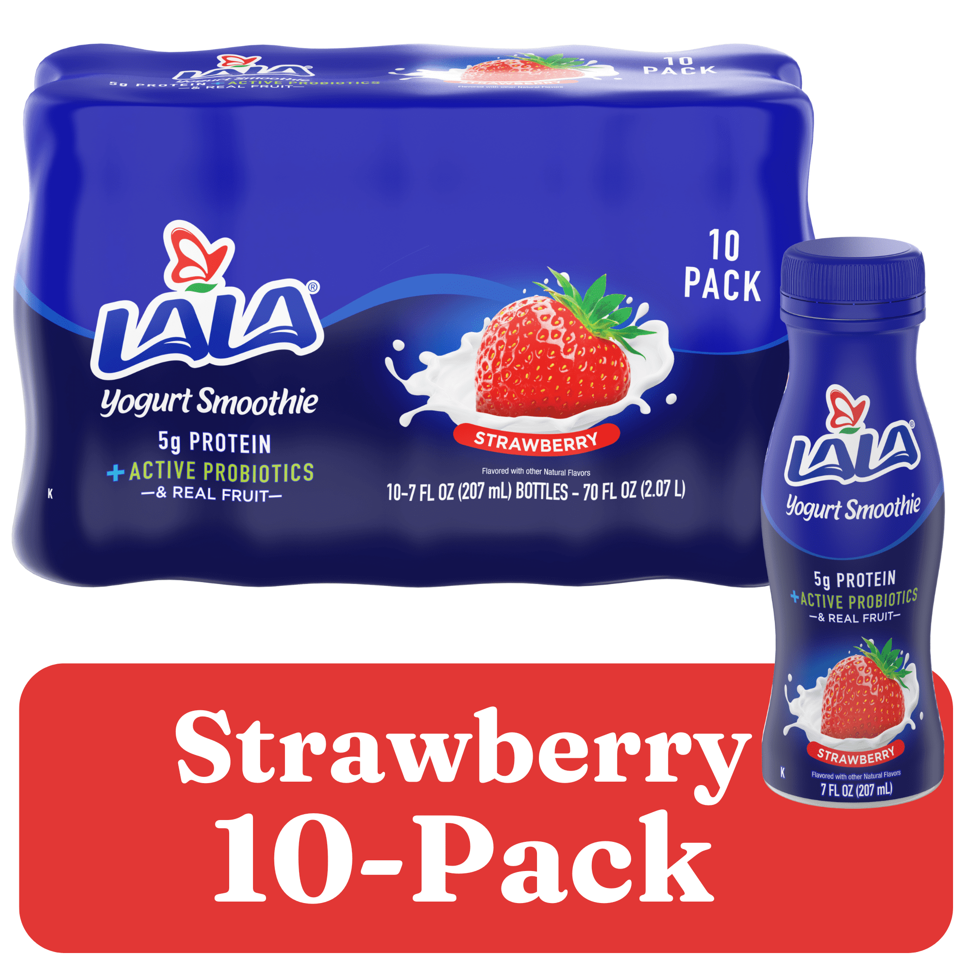 Lala Wild Strawberry Yogurt Smoothie