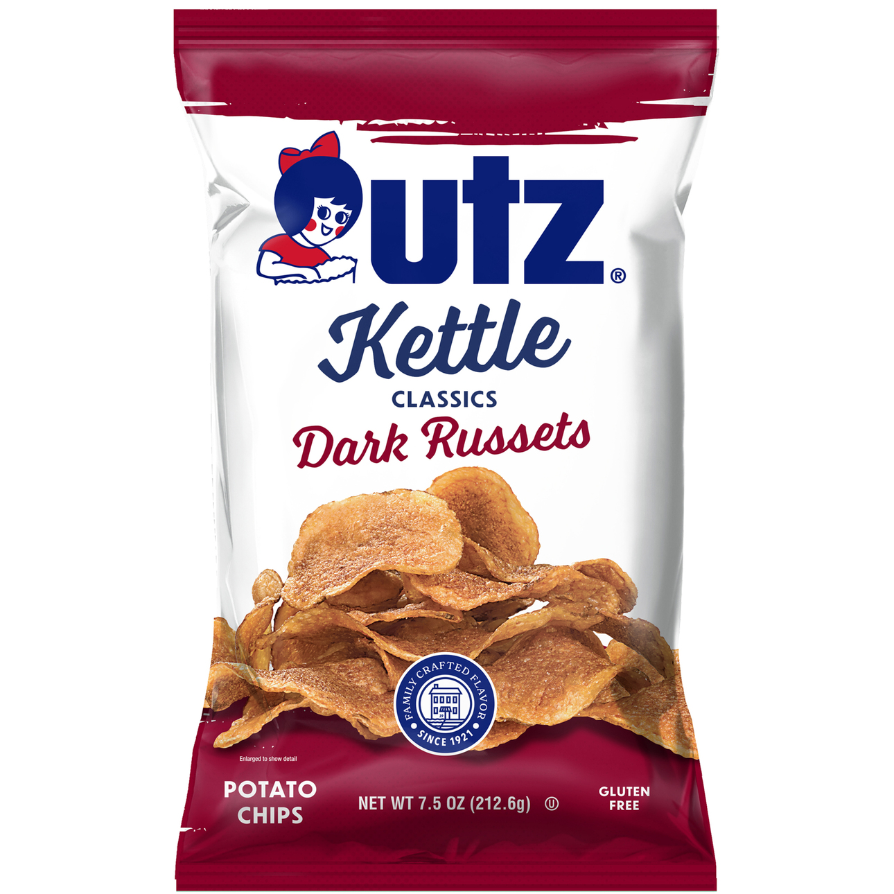 Photo of Utz Kettle Classics Dark Russets Potato Chips - 7.5oz