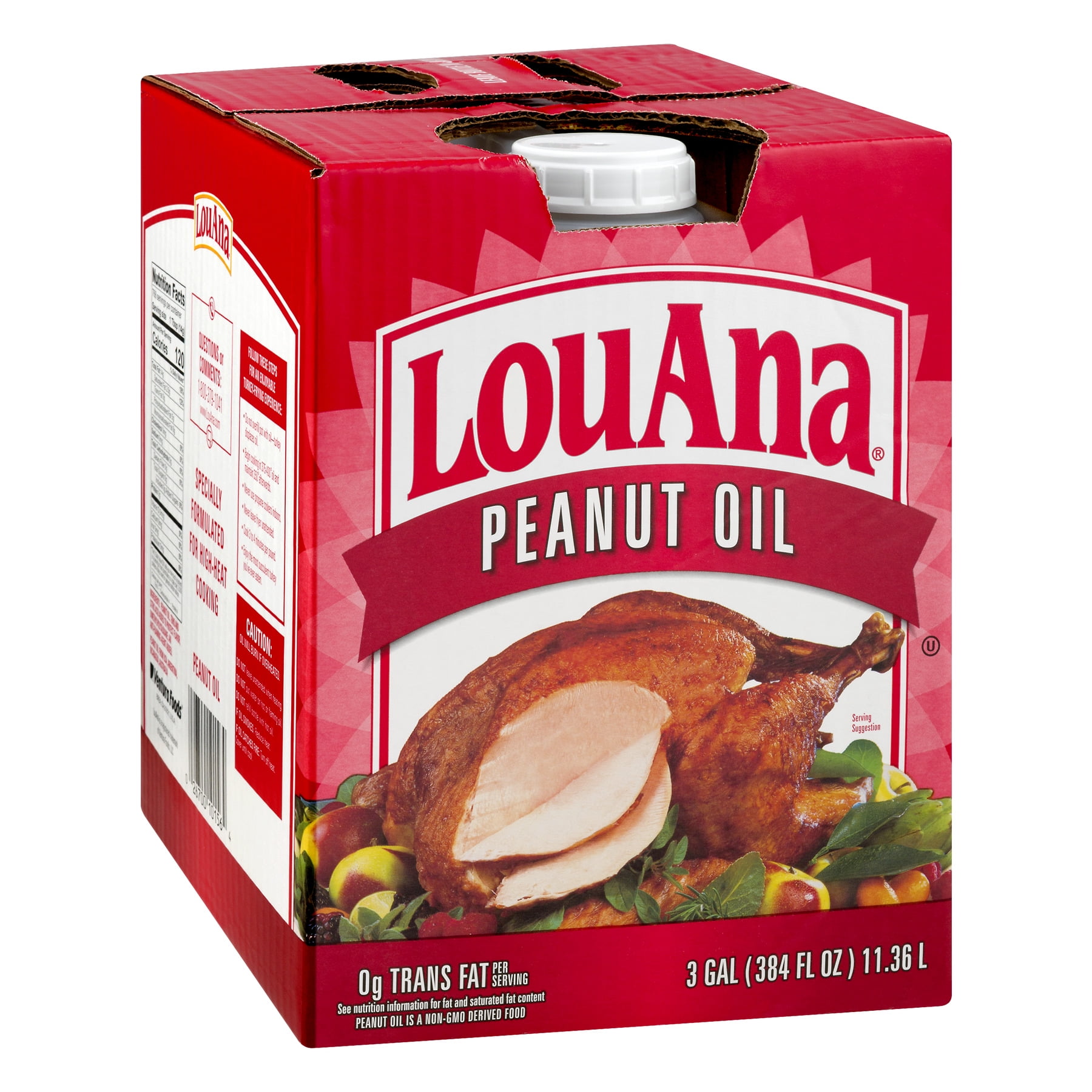 Photo of LouAna Peanut Frying Oil 3 Gal Boxed
