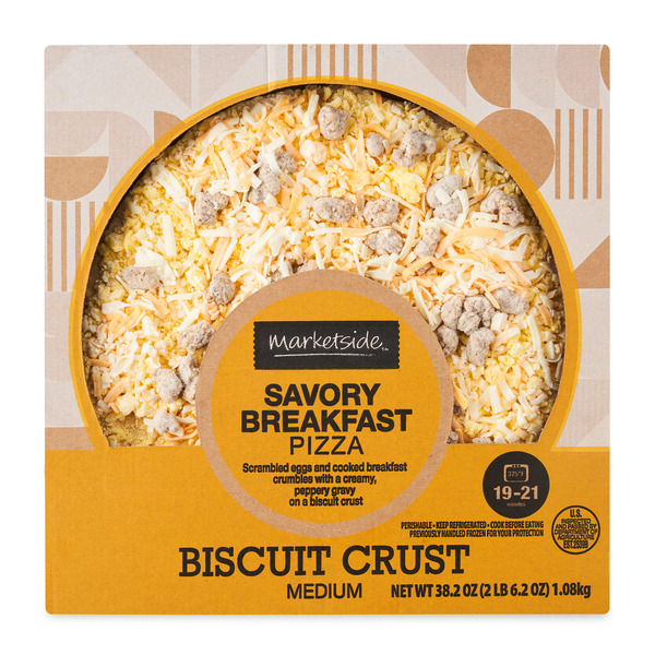 Marketside Biscuit-crust Savory Breakfast Pizza, Medium